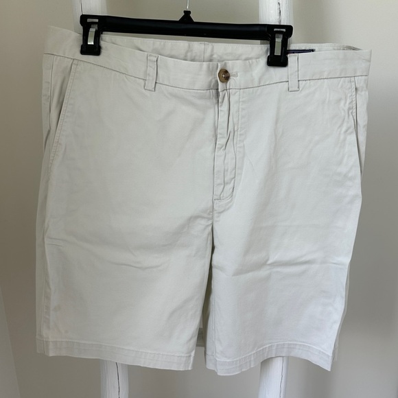 Vineyard Vines Men’s Club Short Tan Cotton Shorts Size 36” - Picture 1 of 11